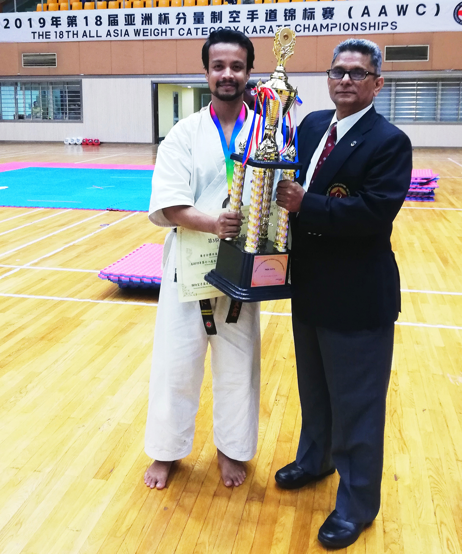3rd Place - All Asia Kumite and Kata Championship 2016